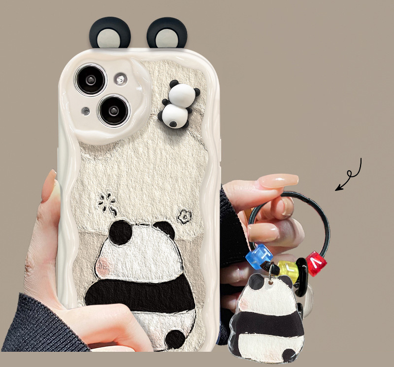 iphone17 ケース かわいい iphone16 カバー パンダ おしゃれ iphone13