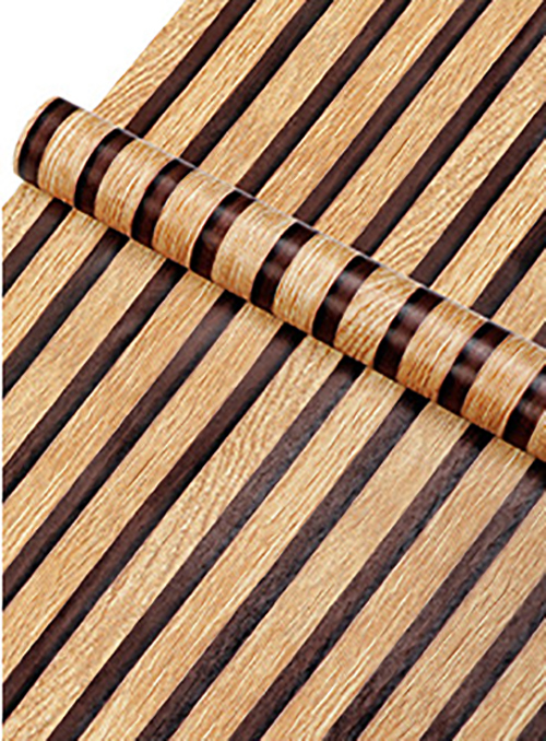 壁紙シール 木目シート スラットウォール リメイクシート 45cm×10m