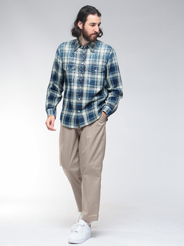 DSQUARED2（ディースクエアード） シャツ 長袖 トップス メンズ ライン