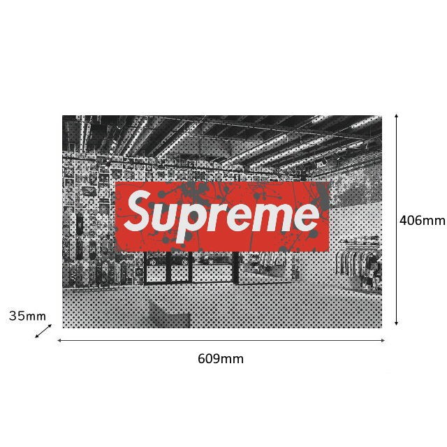 アモアアート AMOUR ART WAKE ME UP Supreme(シュプリーム)をモチーフ