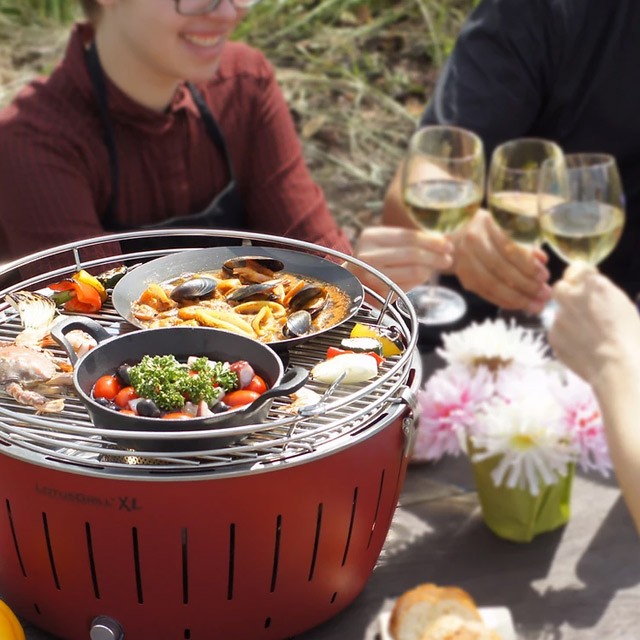 ロータスグリルレギュラーサイズ G340P 無煙ロースター BBQグリル BBQ