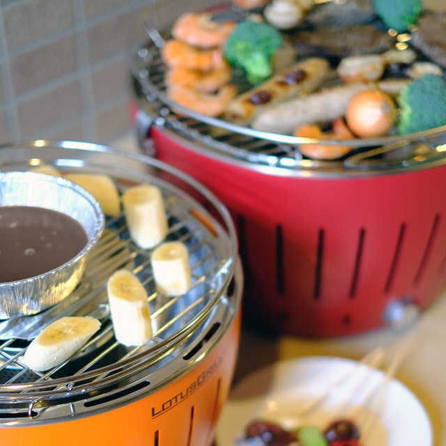 ロータスグリルSサイズ G280 無煙ロースター BBQグリル BBQでも煙が