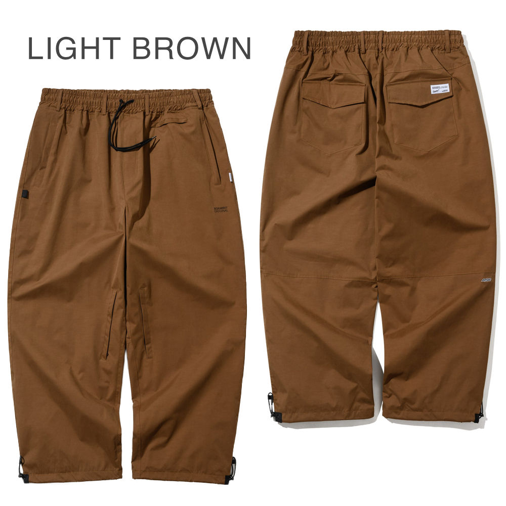 BSRABBIT SOFT PEACH SUPER WIDE VENTILATION PANTS スノーボード