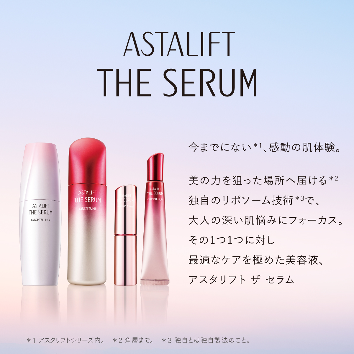 ASTALIFT（アスタリフト） ザ セラム リンクルリペア 朝用5g 夜用18g