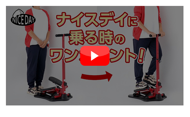 ショップジャパン（Shop Japan） 健康ステッパー ナイスデイ ハンドル