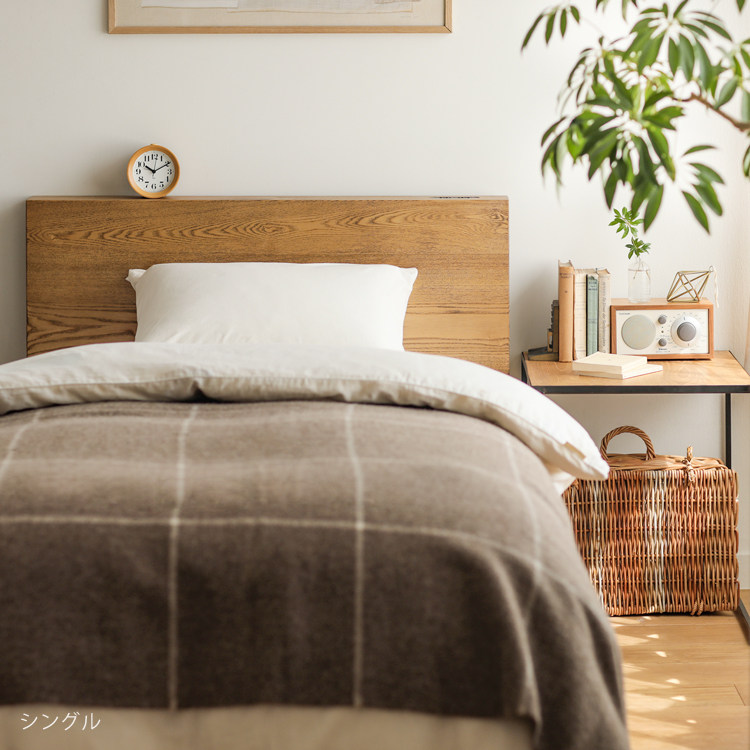 ベッド folk／BR シングルサイズ フレームのみ 寝具 木製 ヴィンテージ