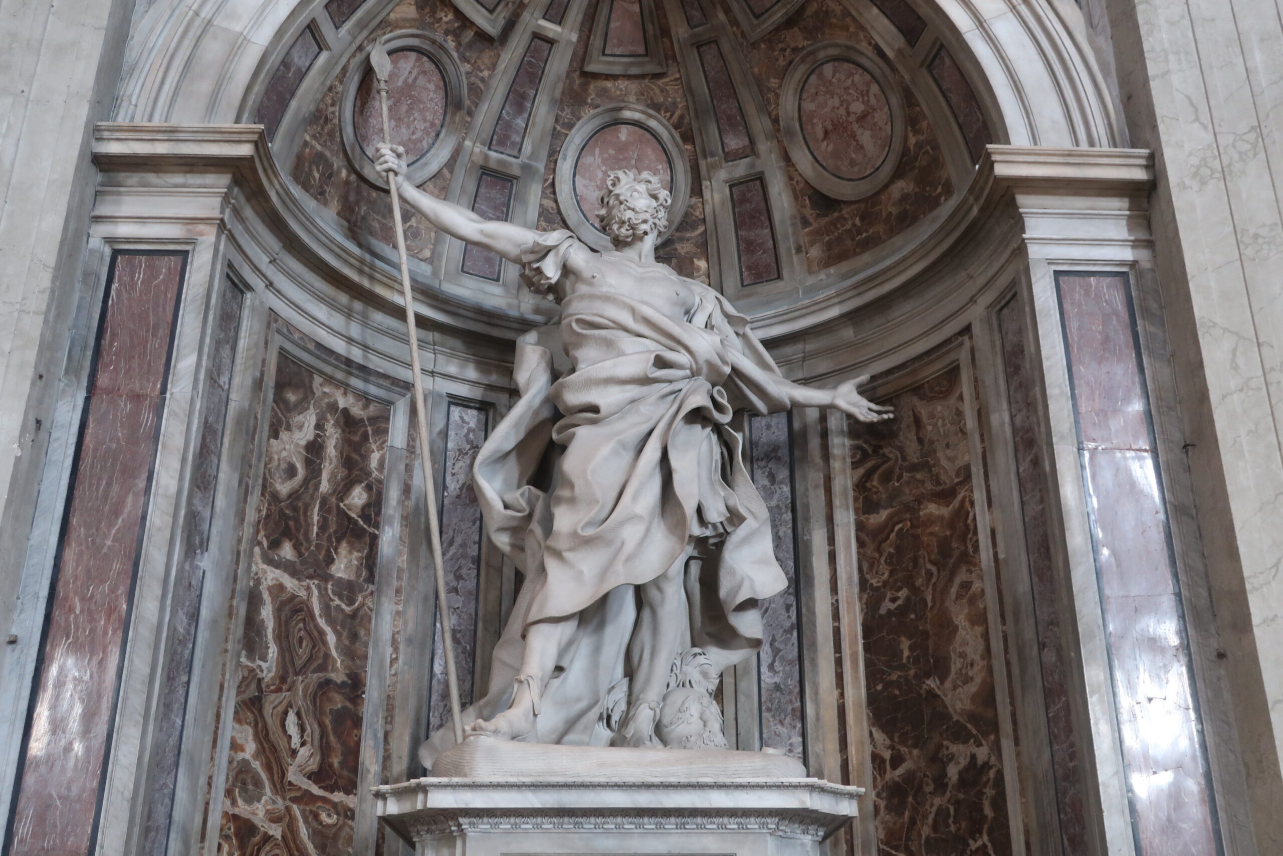 22）ベルニーニ『聖ロンギヌス』～サン・ピエトロ大聖堂の巨大彫刻