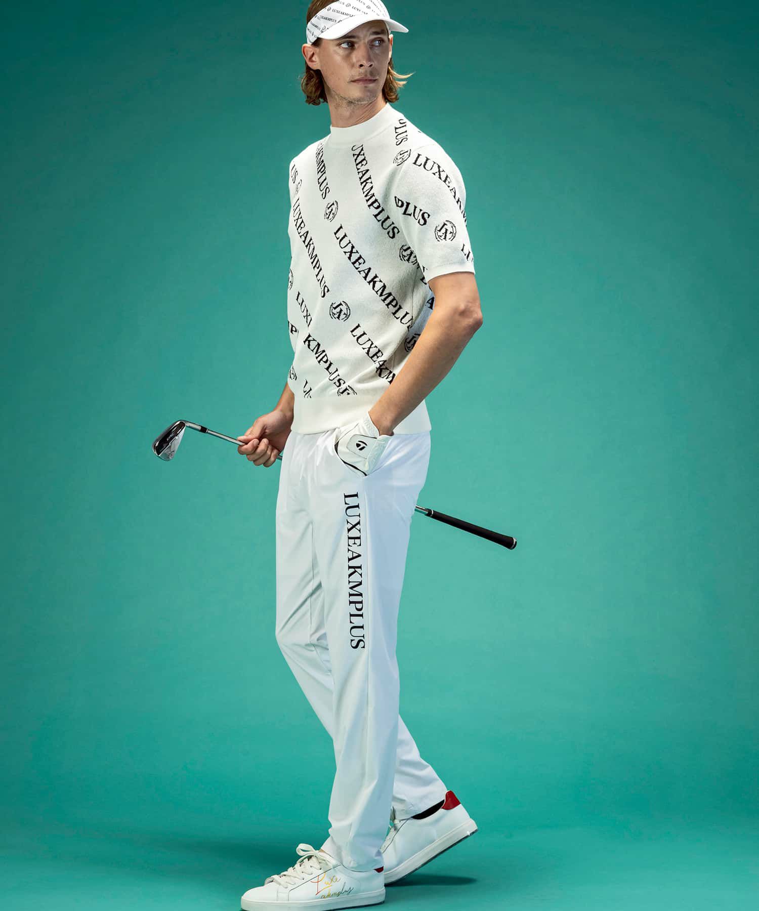 LUXEAKMPLUS(リュクスエイケイエムプラス)ゴルフ サイドロゴストレッチ