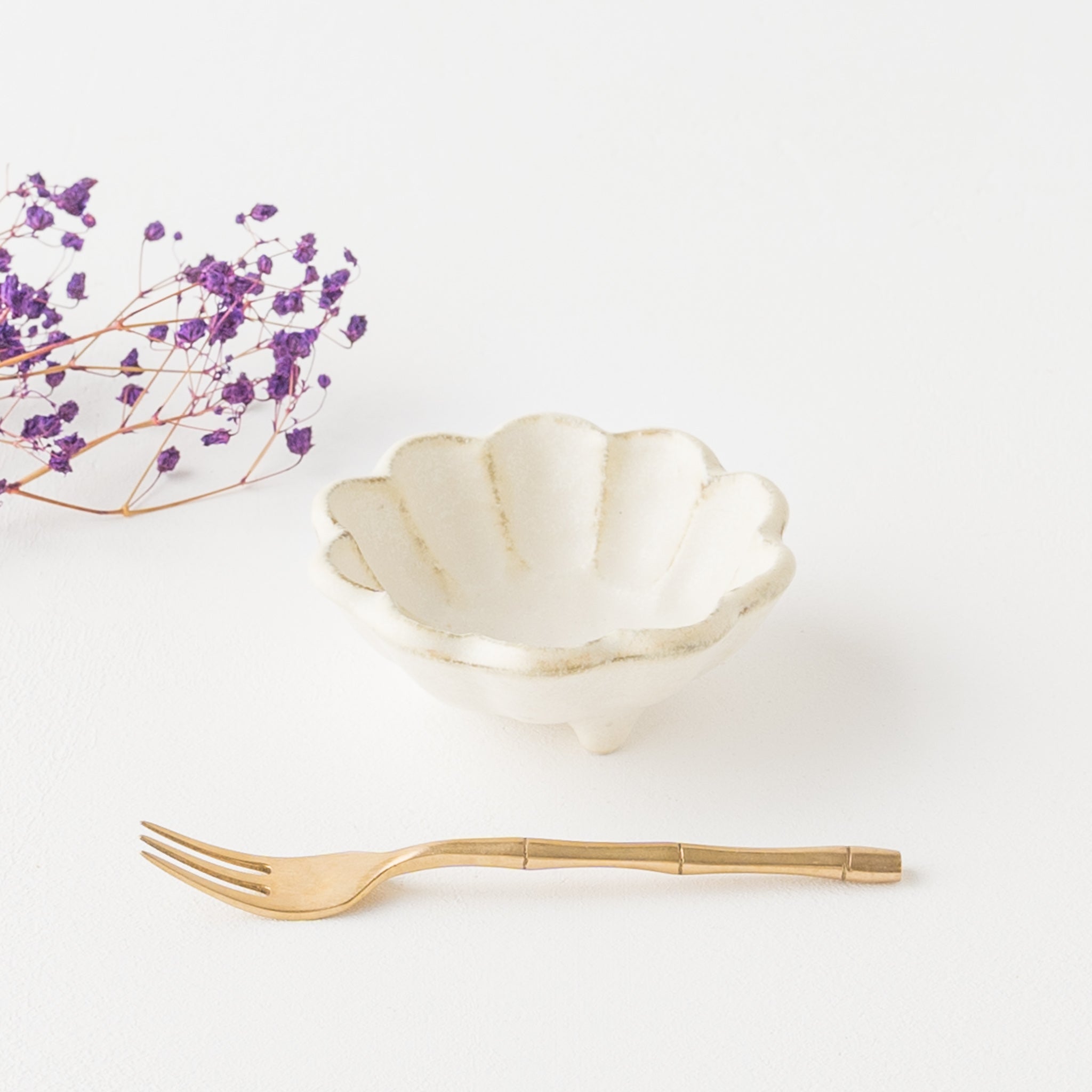 美濃焼 カネコ小兵製陶所 白練 リンカ 8ボウル｜和食器通販 四季折折