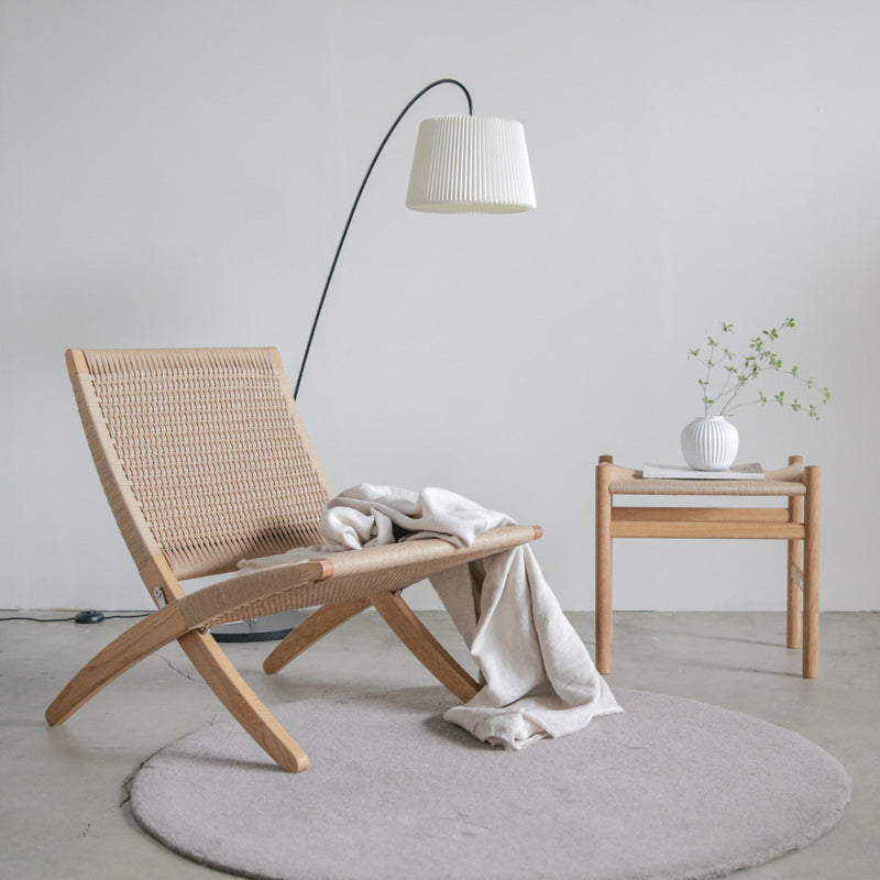 CH53 フットスツール ナチュラルペーパーコード| カールハンセン&サン