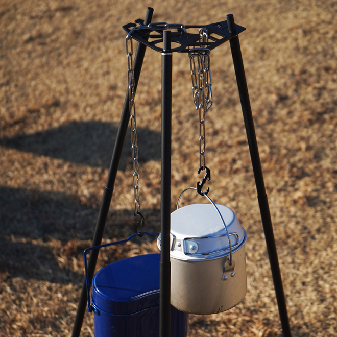 SNIPE TRIPOD AL スナイプ トライポッド | 焚火調理用ハンガー SINANO