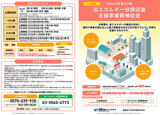 SII：一般社団法人 環境共創イニシアチブ｜公募情報（1次公募）（令和6