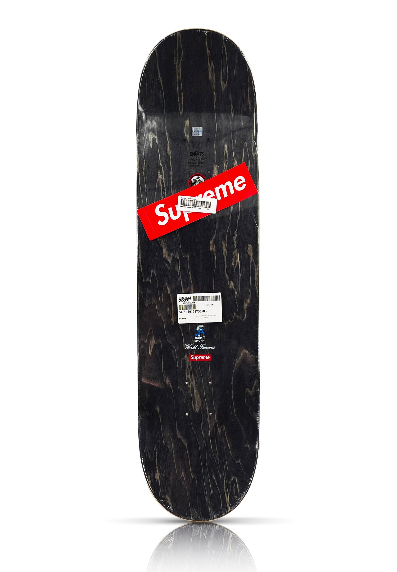 SUPREME 'The Smurfs' (2020) Skateboard Deck (red) – Sk8 Of The Art