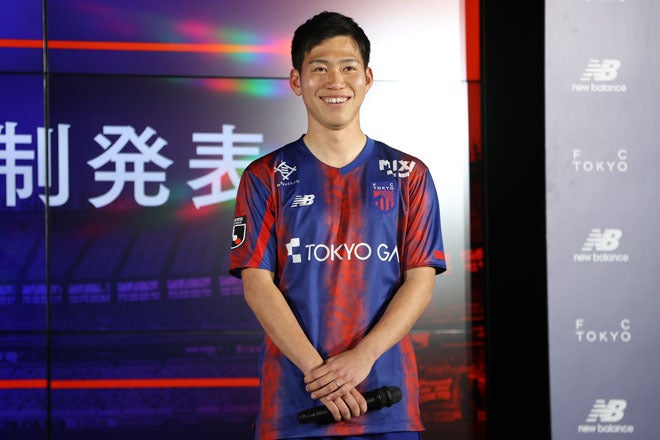 FC東京 New Balance ユニフォーム M 岡哲平 Jリーグ ホーム FC東京 New