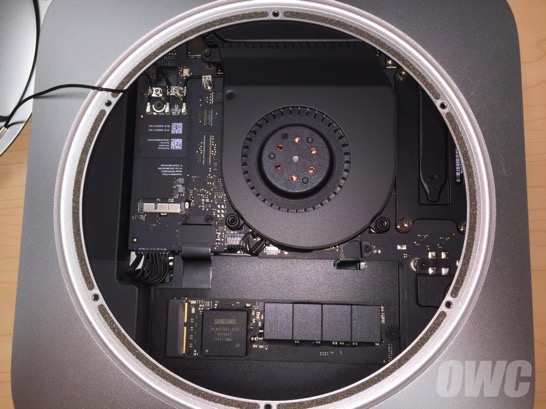 Mac mini Late 2014」のFusion Driveモデルを分解した結果 | ソフト