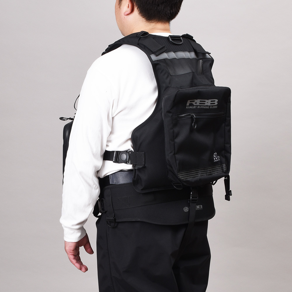 RBB ハイフロートゲームベスト80th - RIVALLEY FISHING GEARRIVALLEY