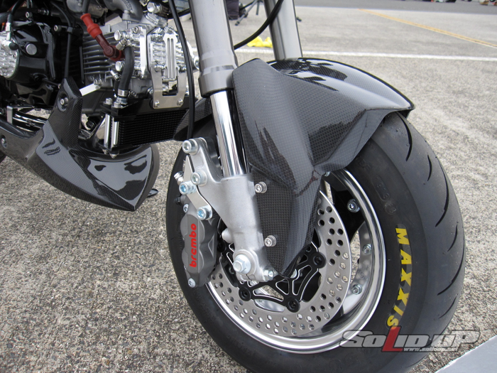 モンキー(RSフォーク)用 フロントフェンダー / ソリッドアップ