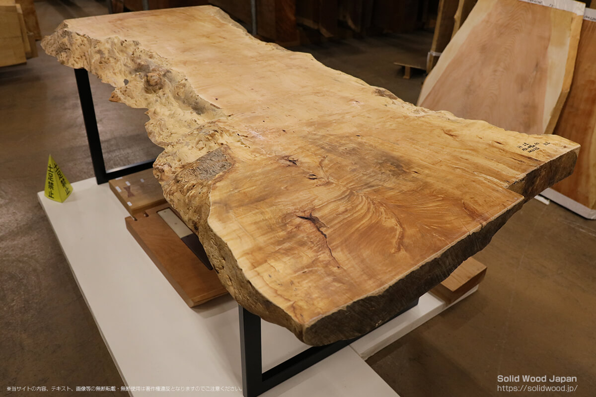 トチ（栃）の一枚板 | 無垢材とは | 一枚板比較