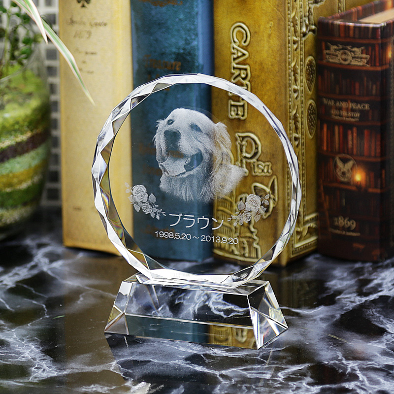 KP-1 クリスタルペット位牌 | 株式会社ソフィアクリスタル