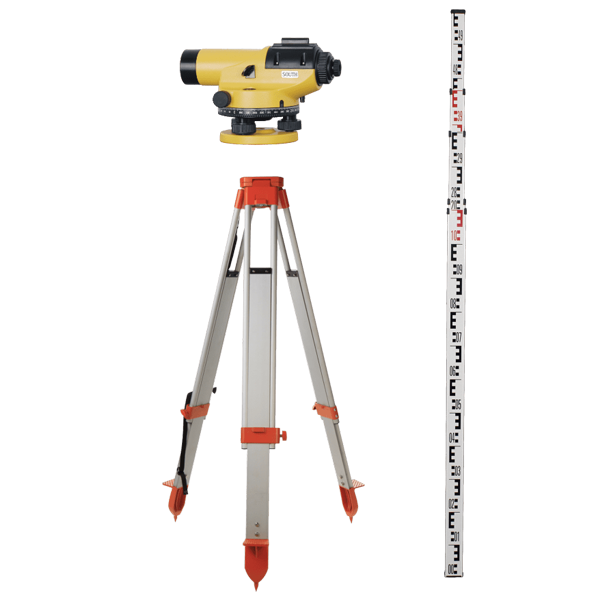 オートレベル「NL32G＋三脚＋アルミスタッフの3点セット」 | 測量機器