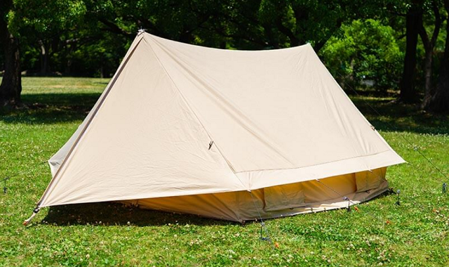 ハイランダーの新作テントのコットンテント「TCテント アルネス」が
