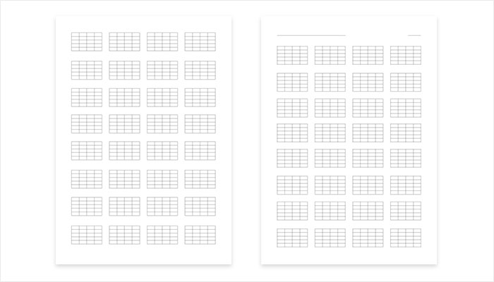 無料]白紙のダイヤグラム TAB コード譜メモ 4フレット版 | SLOW.