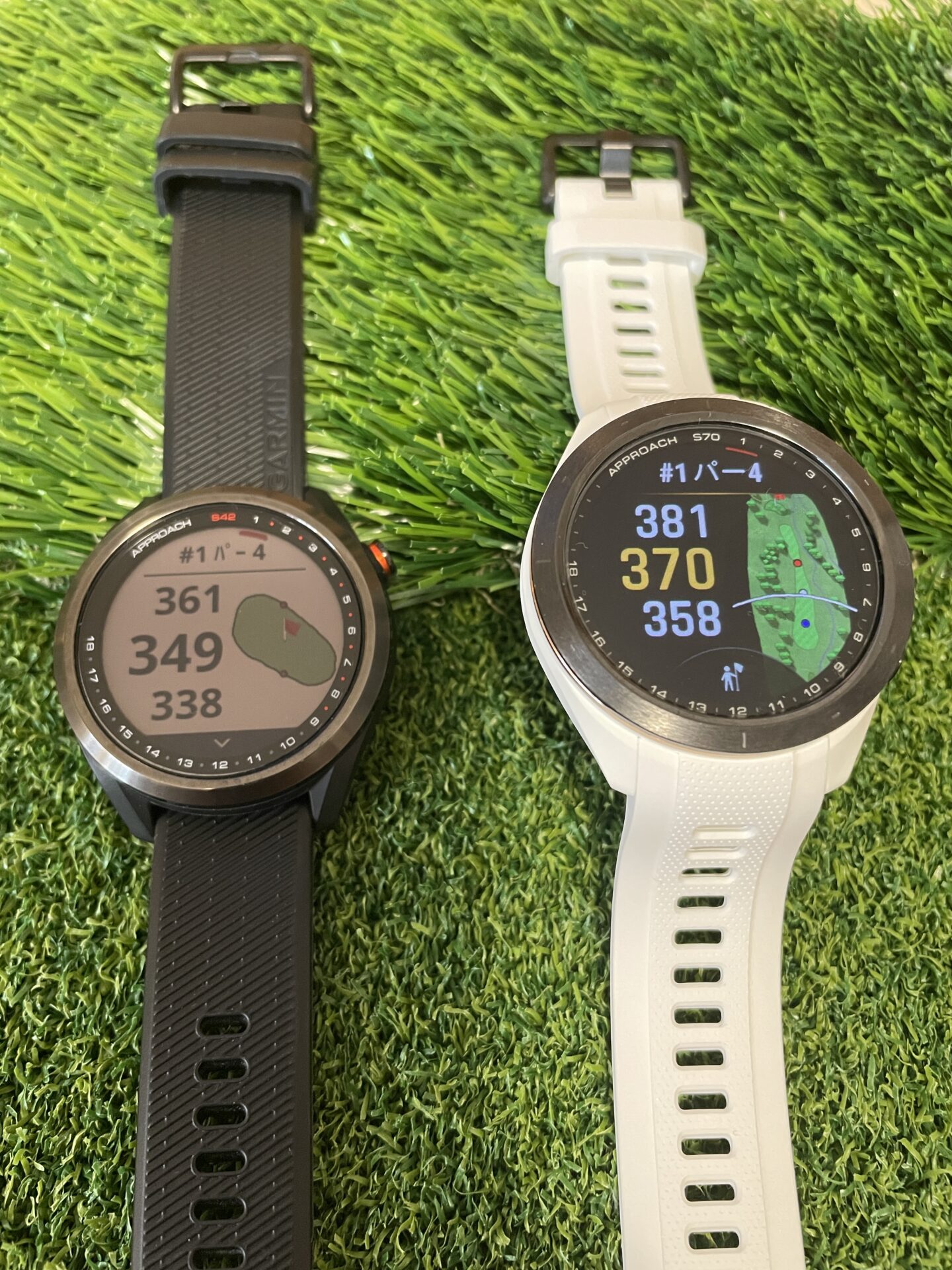 ガーミン S70 評価レビュー②】 S70とS42をゴルフ場で徹底比較！体験