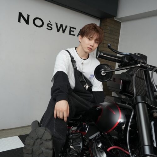 Da-iCE花村想太のバイク愛が炸裂」プロデュースブランド“NOśWEA”が初の