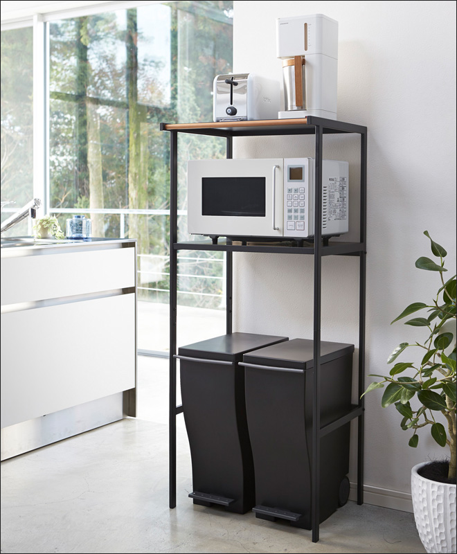 山崎実業 キッチンラック レンジボード レンジラック キッチンボード