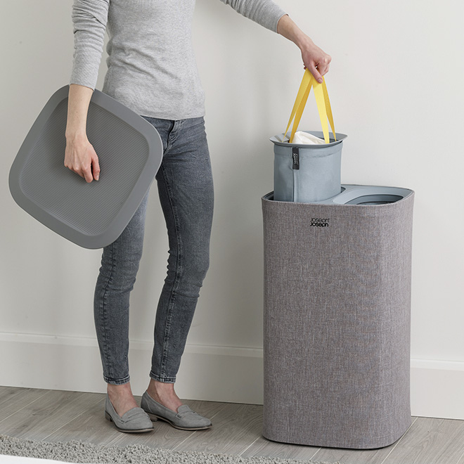 洗濯かご トータ ランドリーバスケット60L ジョセフジョセフ おしゃれ