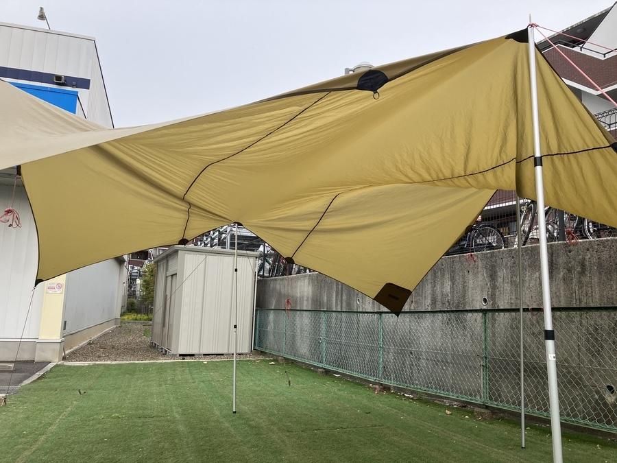 ヒルバーグのタープ20XPは、変幻自在でケルロン素材の良質幕[2022.06