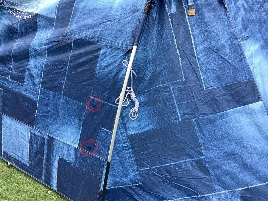 デニムカラーの2ルームテント⁉コールマン/インディゴレーベル[2022.03