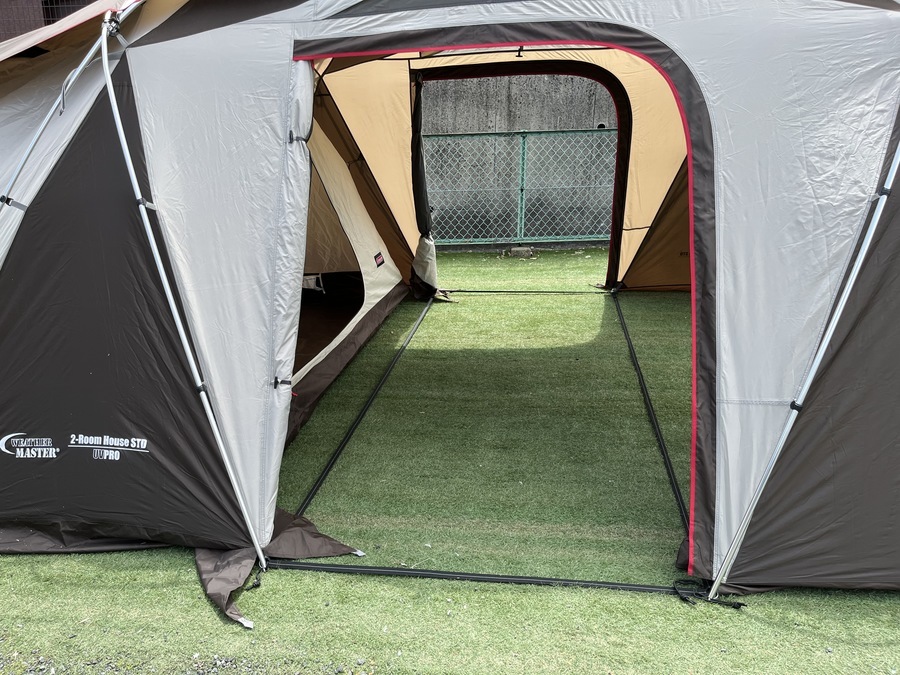 家族で年中使えるテント！コールマン「ウェザーマスター2ルームハウス