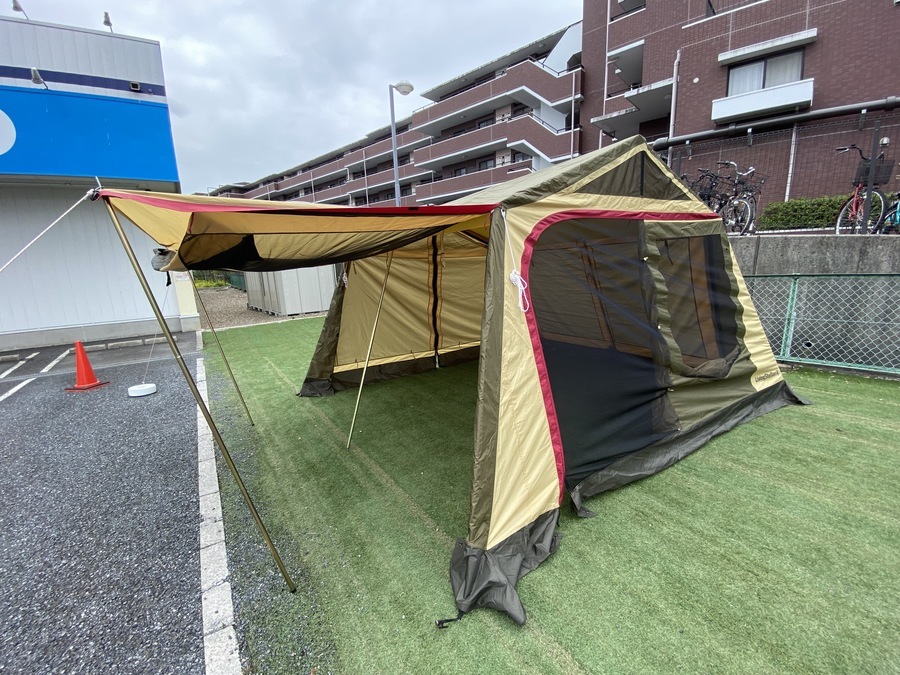 簡単設営ロッジテント！OGAWA リビングシェルターⅤ[2022.08.23発行