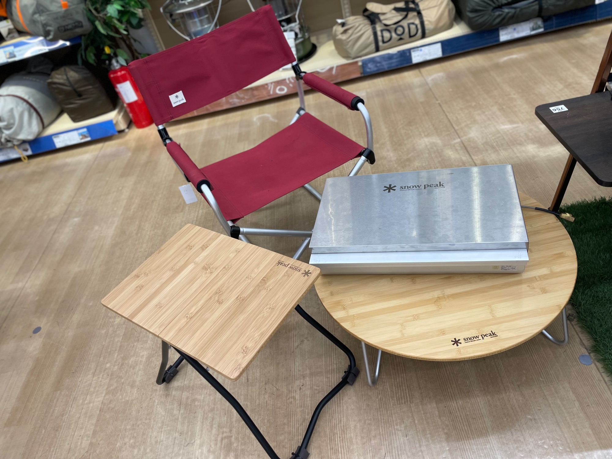 ドドンと8点！】IGTやFDﾍﾞﾝﾁなどスノーピークのアイテム紹介