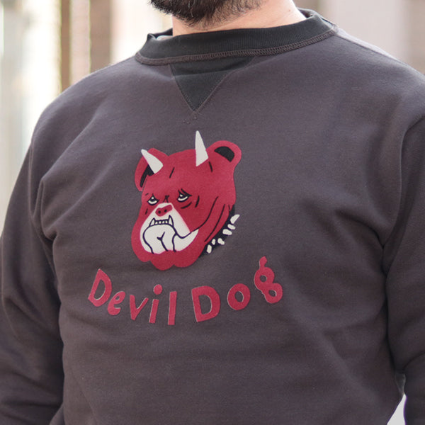 DEVIL DOG / DOUBLE V SWEAT SHIRT / MEDIUM WEIGHT FLEECE — SPEEDWAY