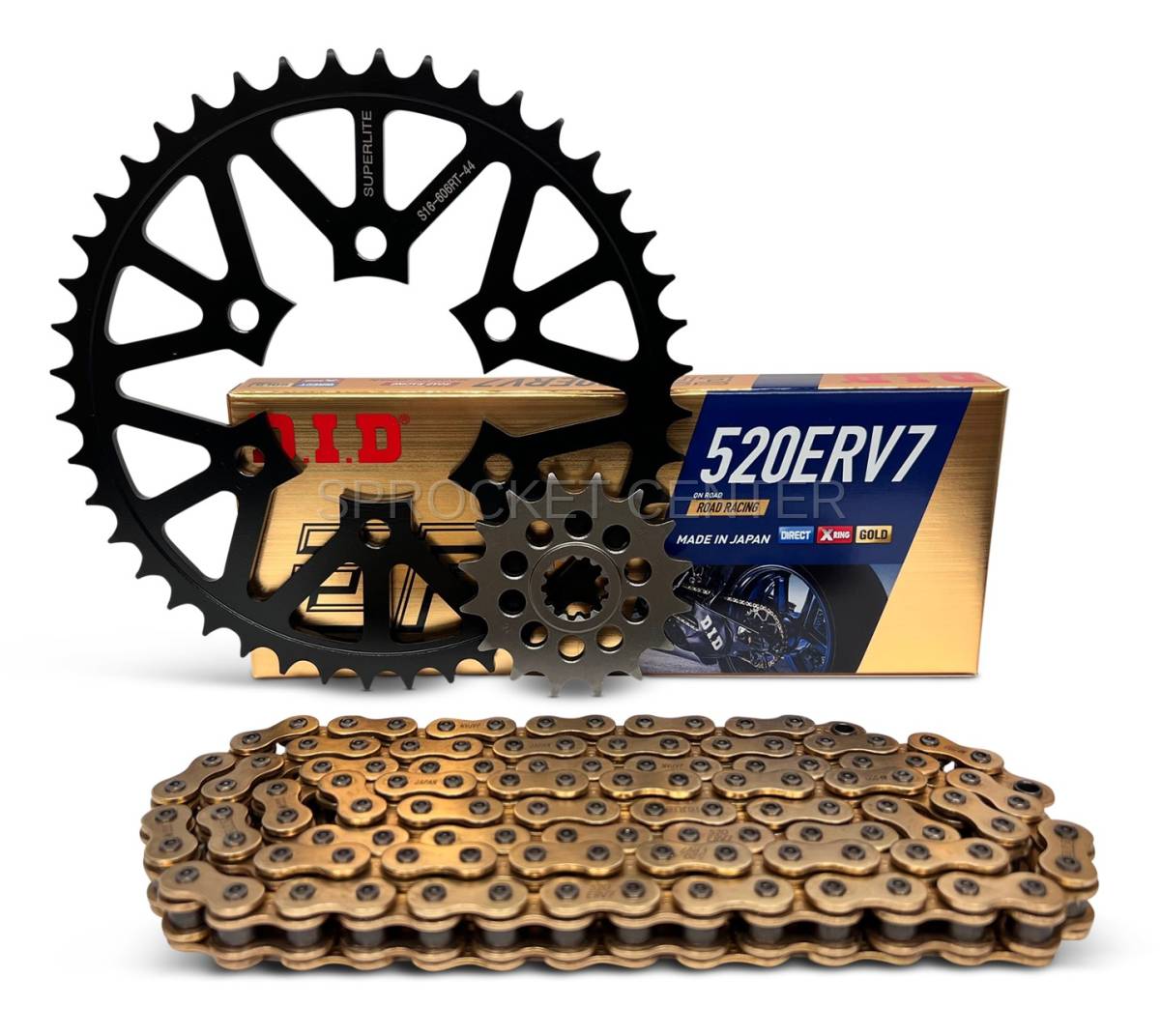 KAWASAKI ZX-4RR Ninja ('23-26) SUPERLITE RSX Sprocket & Chain Kit