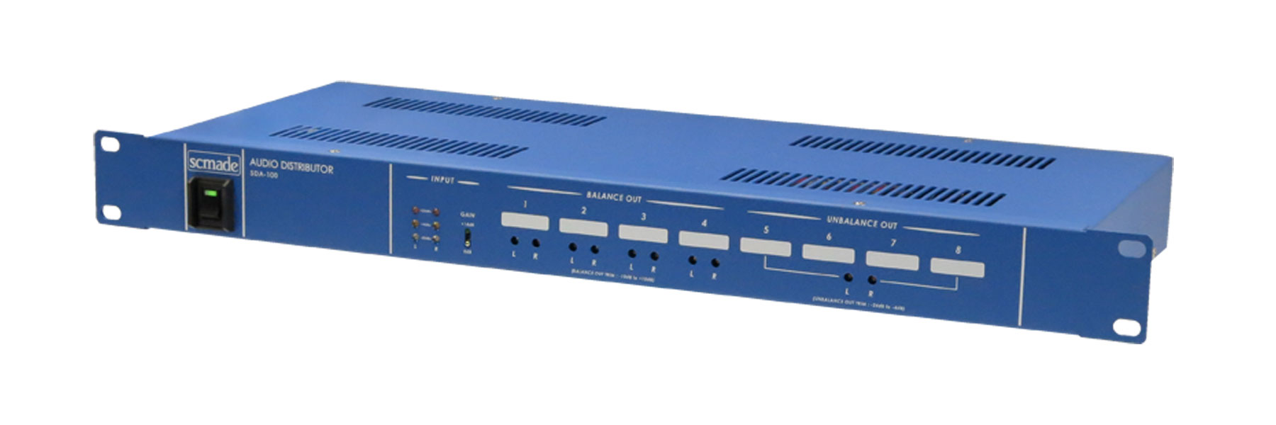 SDA-100A - 業務用アナログ音声分配器