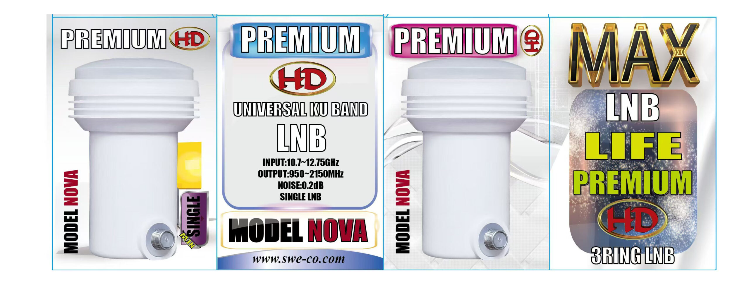 PREMIUM HD SINGLE NOVA - Satellite World Electronics