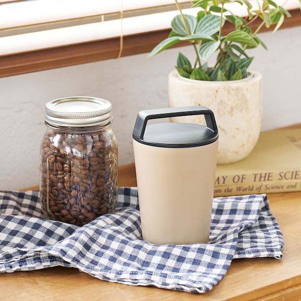 ハンドルサーモステンレスタンブラー320ml【カラー選択可