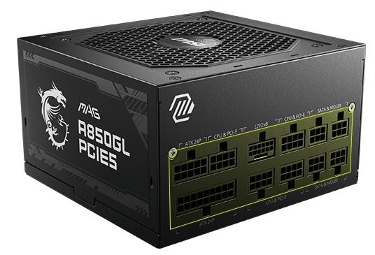 MAG A850GL PCIE5 | Power Supply | Overflow With Power