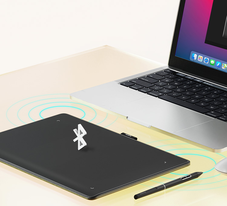 Huion Inspiroy Frego M Wireless Bluetooth Graphics Drawing Tablet