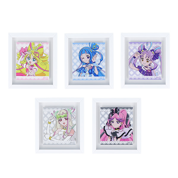 キミとアイドルプリキュア♪展】トレーディング額縁風マグネット: 雑貨