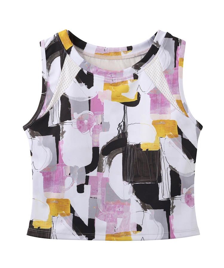 SUKALA】ミックスプリントブラタンクトップ(XS・S・M・Lサイズ