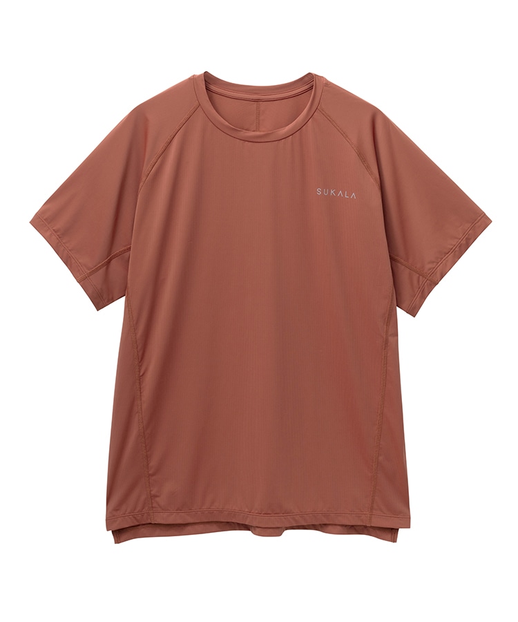 SUKALA】メンズメッシュアクティブTee(M・Lサイズ ブルーグレー