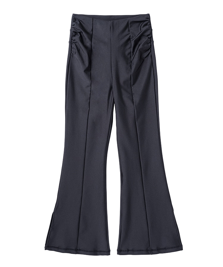 SUKALA】シャインストレッチフィットパンツ(Mサイズ ブラック