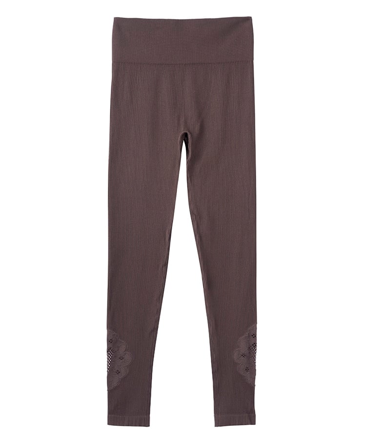 SUKALA】アクティブデイジーレギンス(Sサイズ ブラウン・ワイン