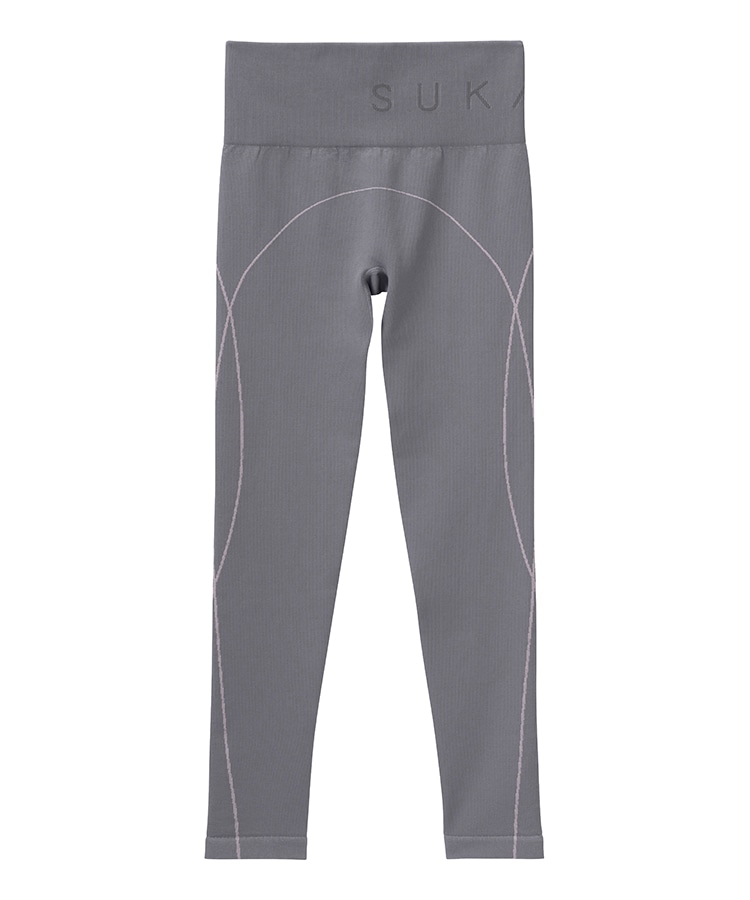 SUKALA】カーヴクロスレギンス(S・M・Lサイズ チャコール・ダスティ