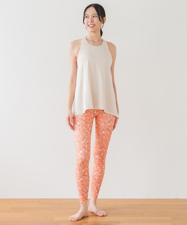 SUKALA】フラワープリントセパレートタンクトップ(XS・Sサイズ