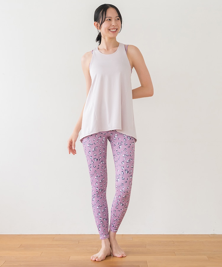 SUKALA】フラワープリントセパレートタンクトップ(XS・Sサイズ